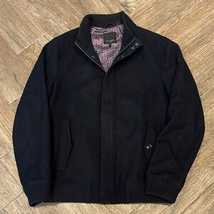 Ted Baker Navy Bomber Jacket